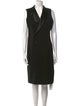 Ralph Lauren Black Label Wool Knee-Length Dress