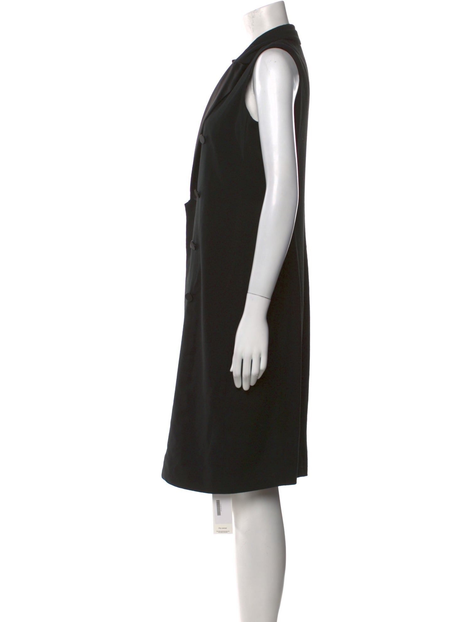 Ralph Lauren Black Label Wool Knee-Length Dress