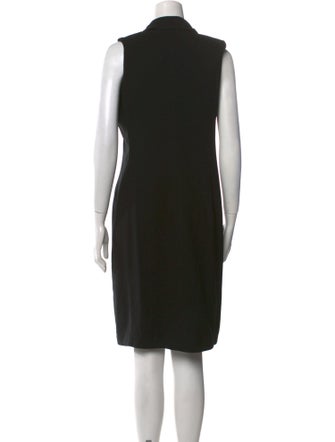 Ralph Lauren Black Label Wool Knee-Length Dress