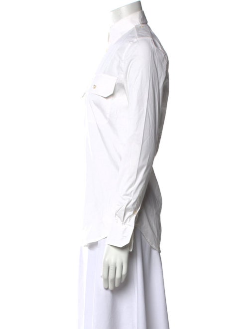 Ralph Lauren Black Label Long Sleeve Button-Up Top