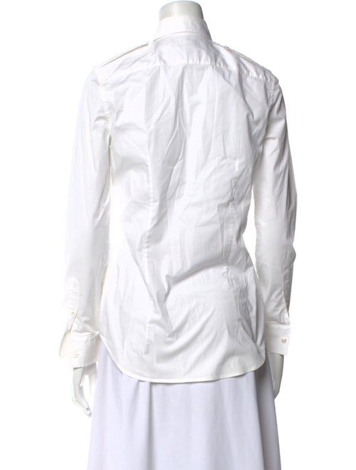 Ralph Lauren Black Label Long Sleeve Button-Up Top