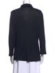 Ralph Lauren Black Label V-Neck Three-Quarter Sleeve Sweatshirt