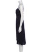 Ralph Lauren Black Label Silk Midi Length Dress