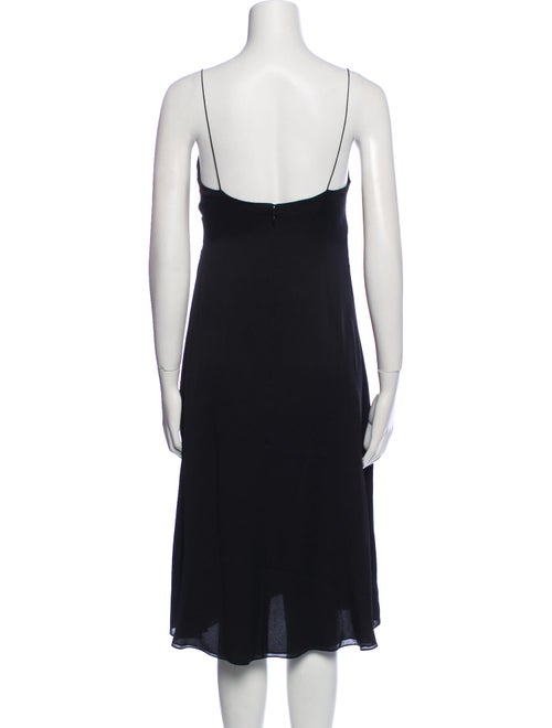 Ralph Lauren Black Label Silk Midi Length Dress