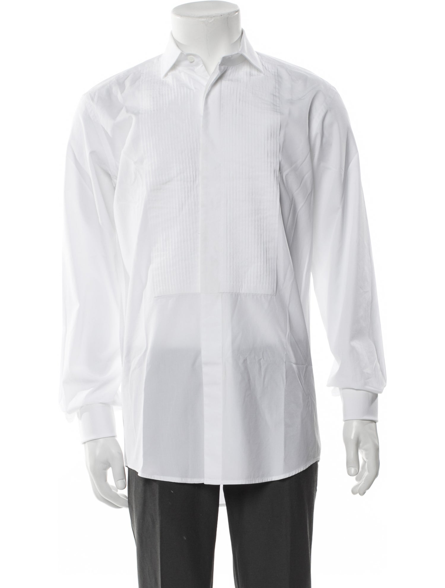 Ralph Lauren Black Label Long Sleeve Tuxedo Shirt