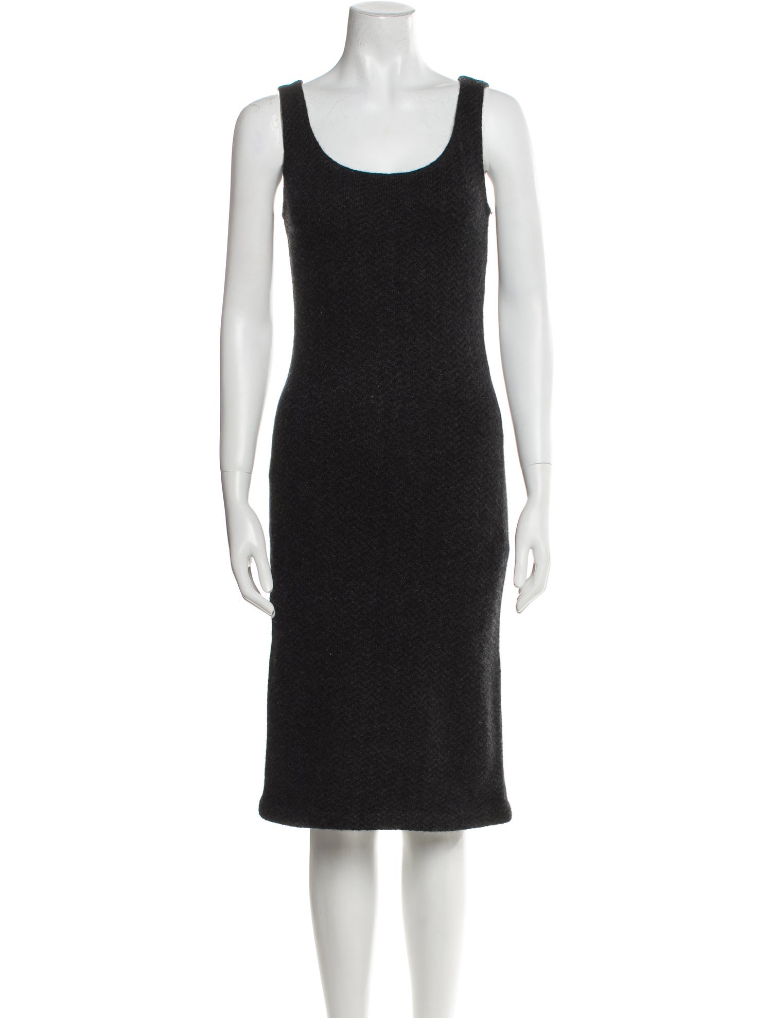 Ralph Lauren Black Label Cashmere Knee-Length Dress