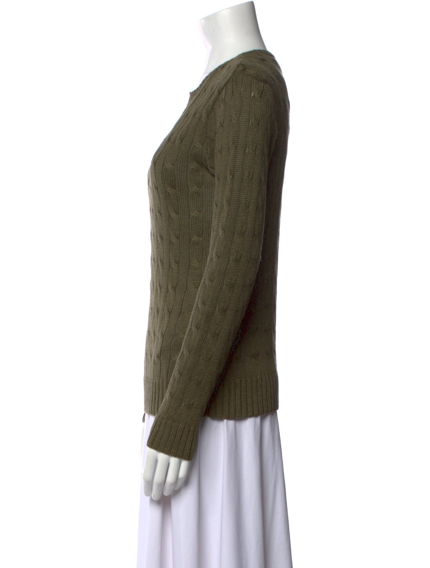 Ralph Lauren Black Label Linen V-Neck Sweater