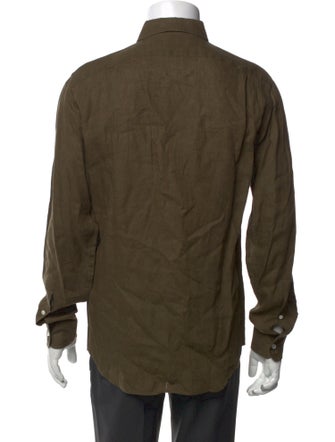 Ralph Lauren Black Label Linen Long Sleeve Shirt