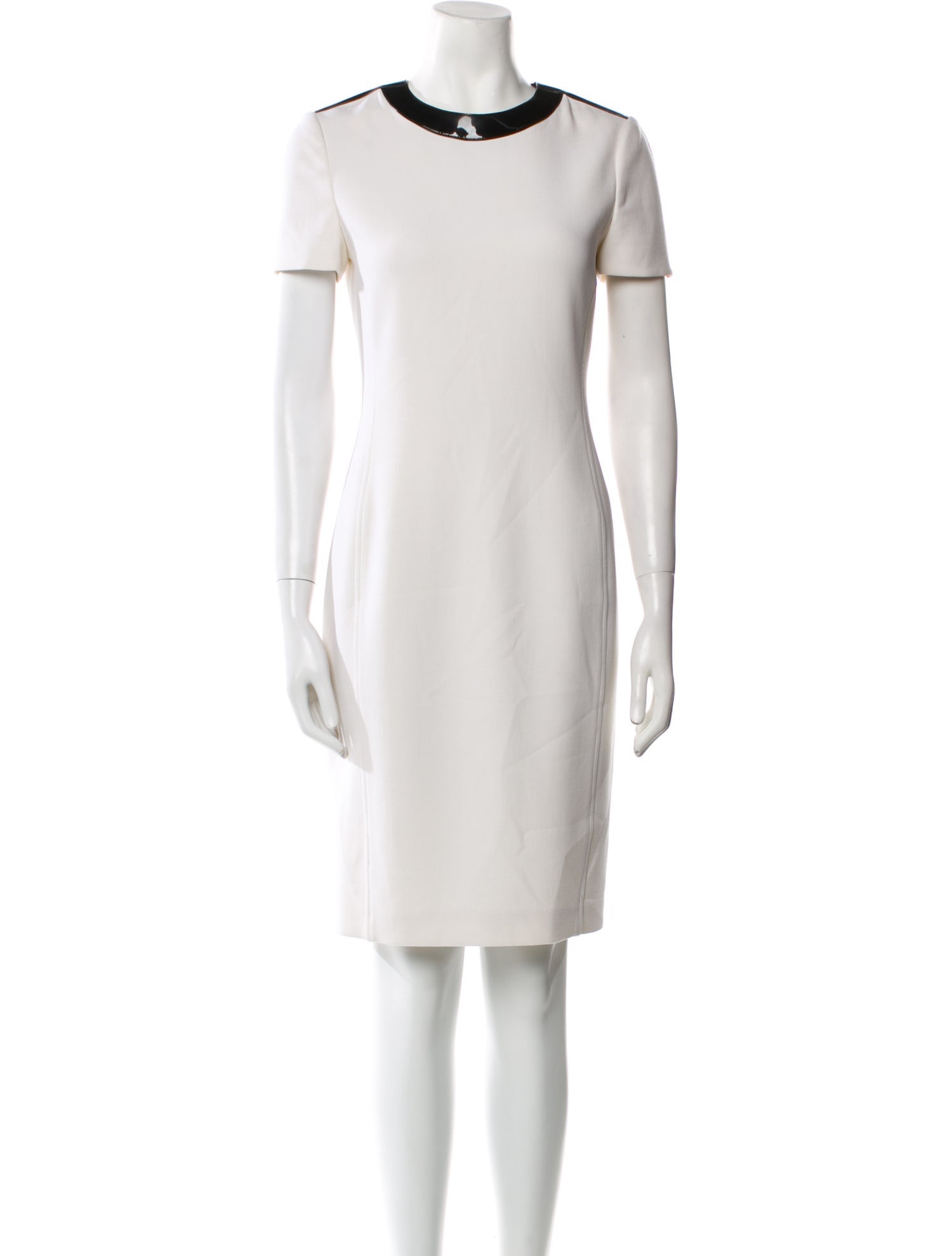 Ralph Lauren Black Label Wool Knee-Length Dress