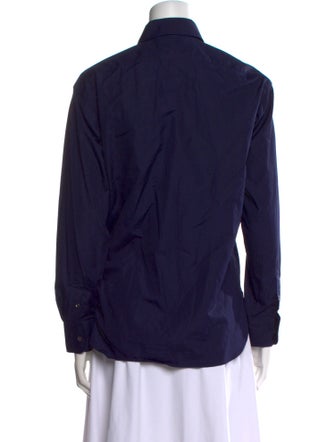 Ralph Lauren Black Label Long Sleeve Button-Up Top