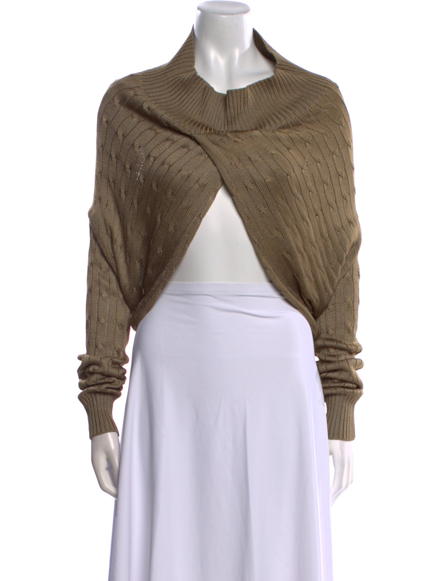 Ralph Lauren Black Label Silk Cowl Neck Sweater