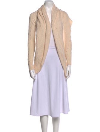 Ralph Lauren Black Label Cashmere Open Front Sweater