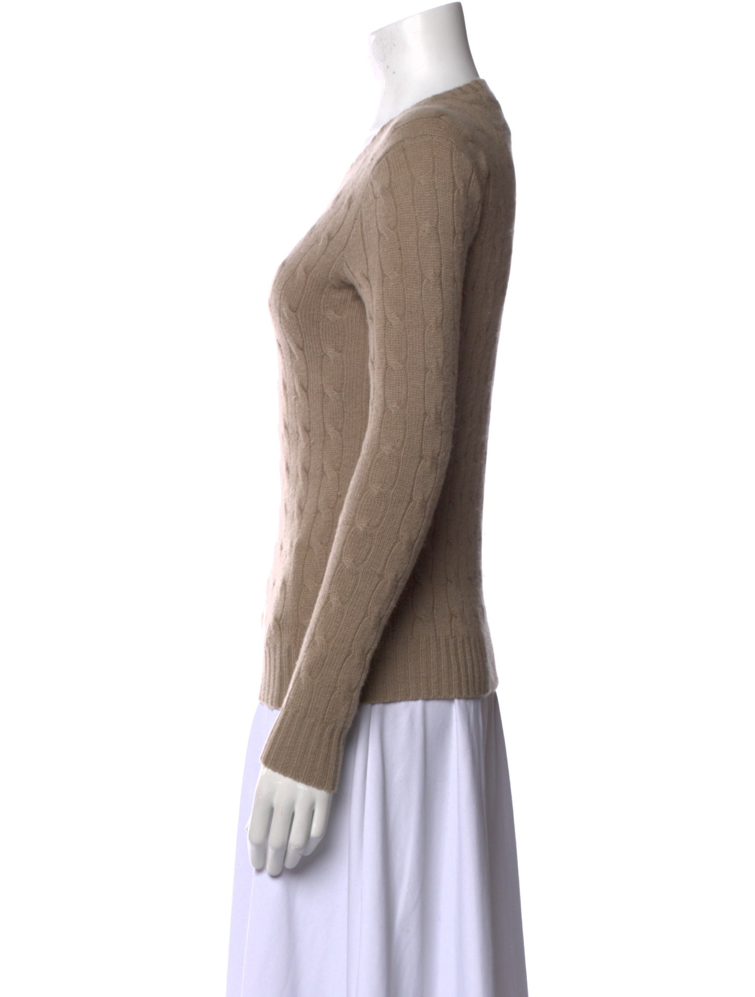 Ralph Lauren Black Label Cashmere Scoop Neck Sweater