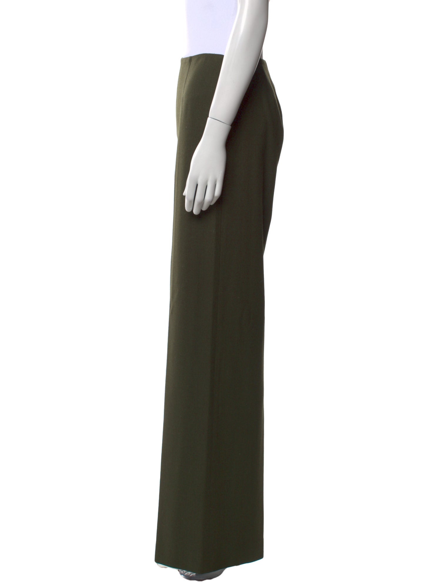 Ralph Lauren Black Label Wool Wide Leg Pants