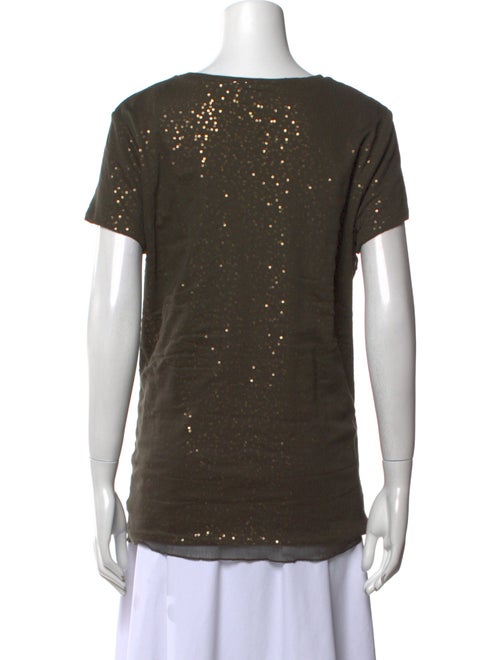 Ralph Lauren Black Label Scoop Neck Short Sleeve T-Shirt