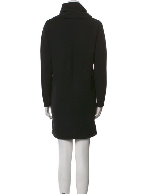 Ralph Lauren Black Label Leather Knee-Length Dress