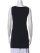 Ralph Lauren Black Label Scoop Neck Sleeveless Top