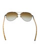 Ralph Lauren Collection Aviator Gradient Sunglasses
