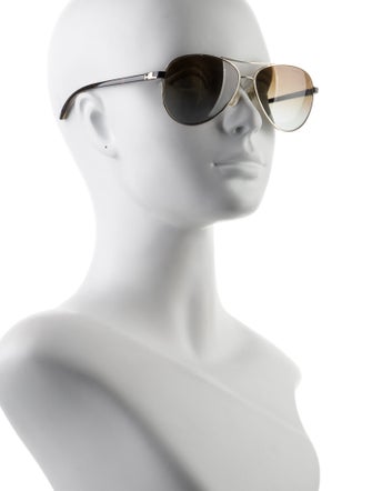 Ralph Lauren Collection Aviator Gradient Sunglasses