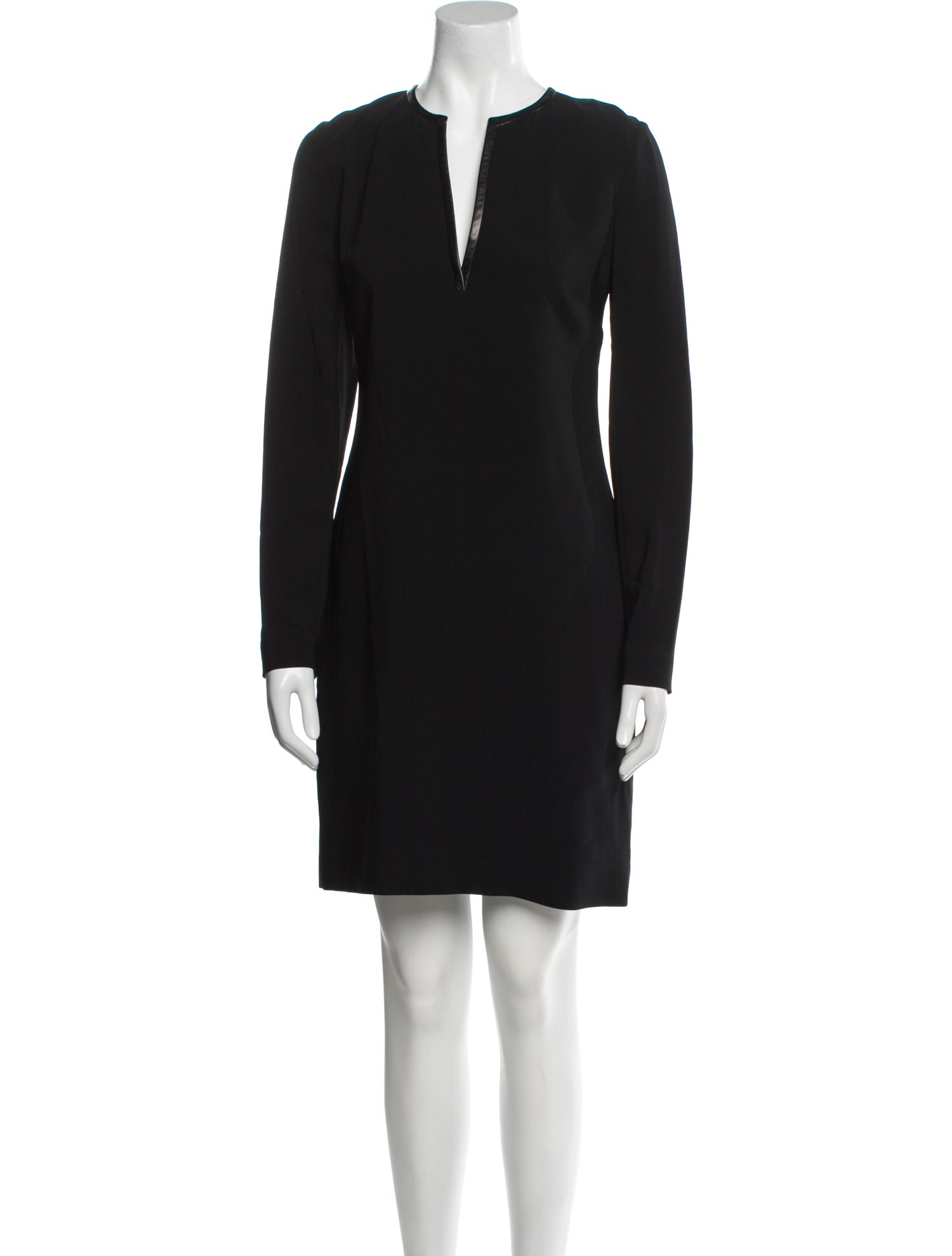 Ralph Lauren Black Label V-Neck Mini Dress
