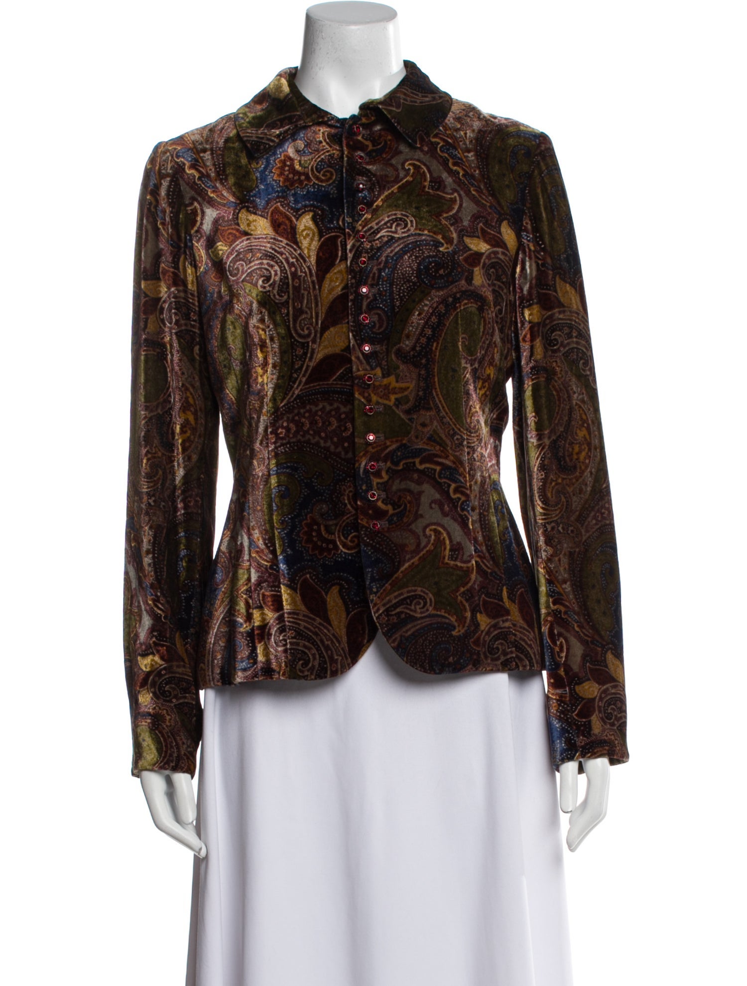 Ralph Lauren Black Label Tweed Pattern Evening Jacket