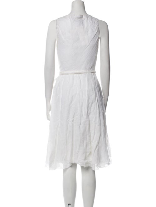 Ralph Lauren Black Label Linen Midi Length Dress