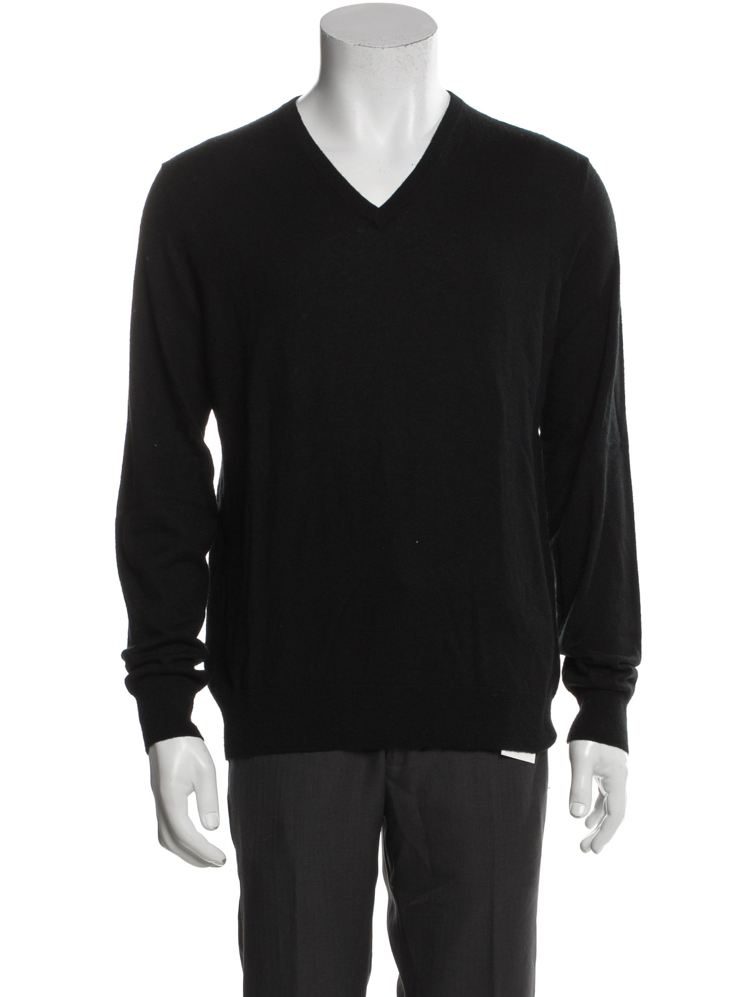 Ralph Lauren Black Label Cashmere V-Neck Pullover