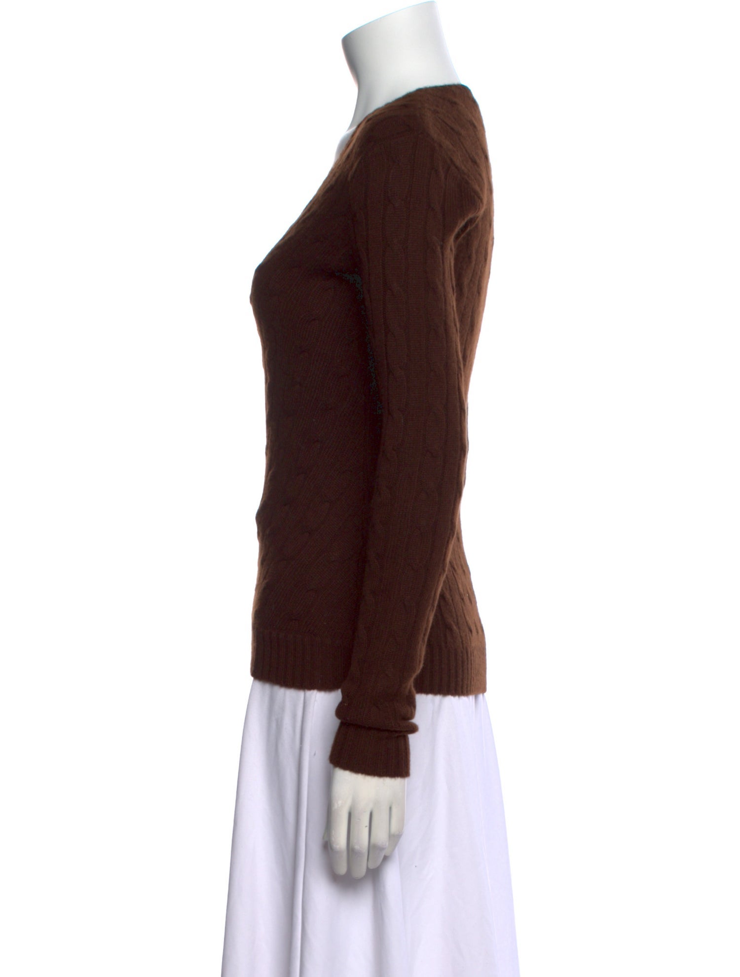 Ralph Lauren Black Label Cashmere V-Neck Sweater