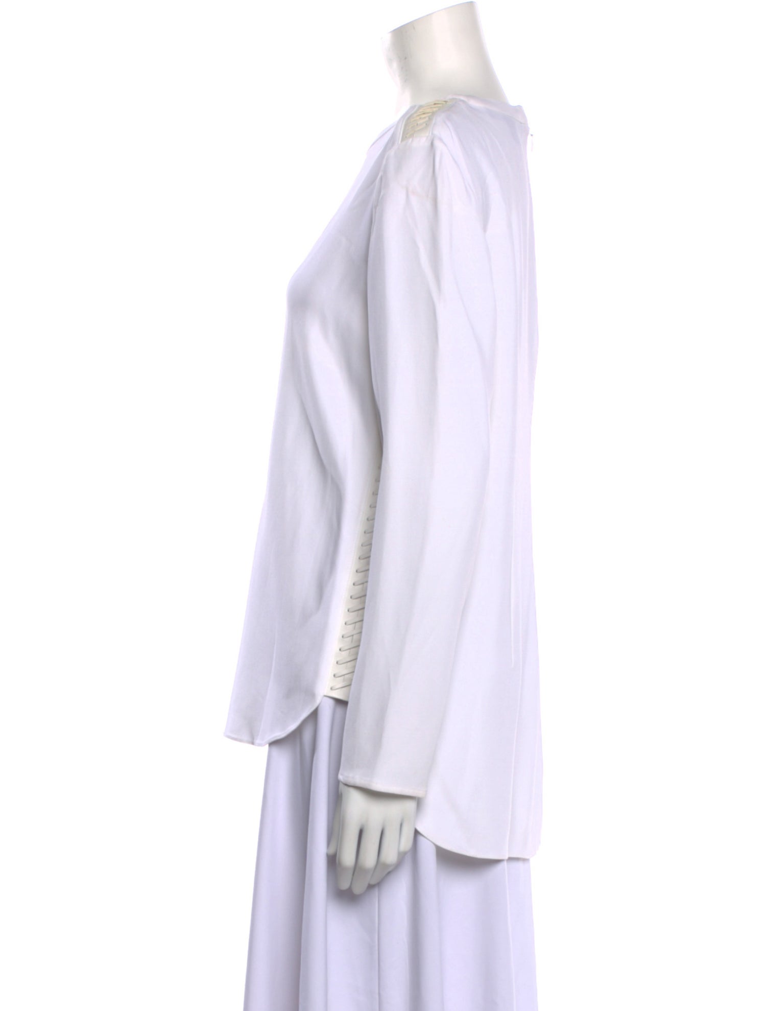 Ralph Lauren Black Label Scoop Neck Long Sleeve Tunic