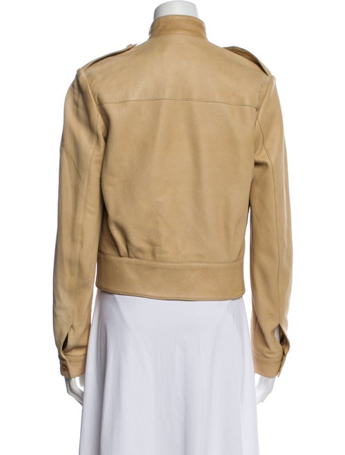 Ralph Lauren Black Label Leather Fur Jacket