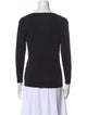 Ralph Lauren Black Label Scoop Neck Long Sleeve Top