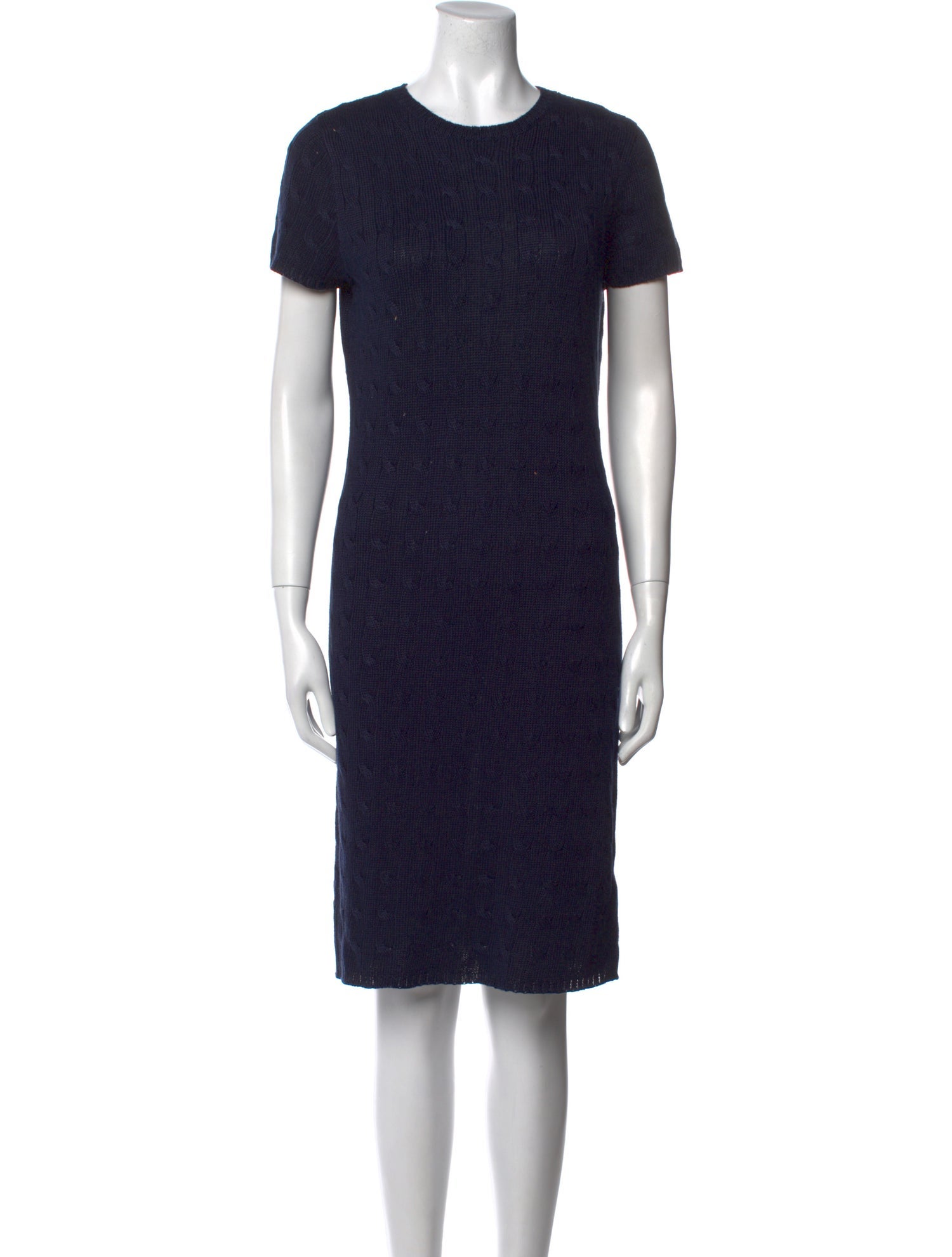 Ralph Lauren Black Label Linen Knee-Length Dress
