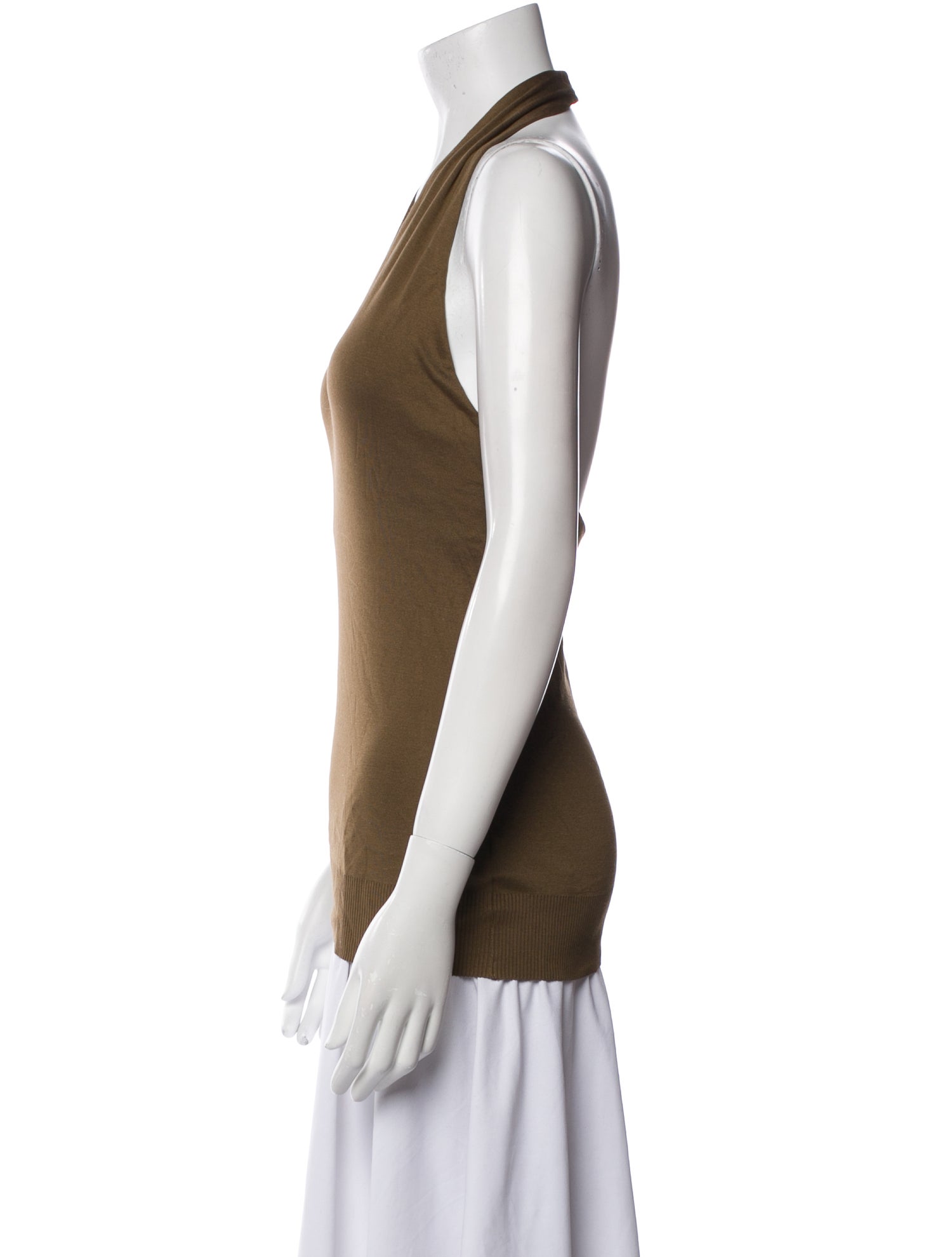 Ralph Lauren Black Label Halterneck Sleeveless Top w/ Tags