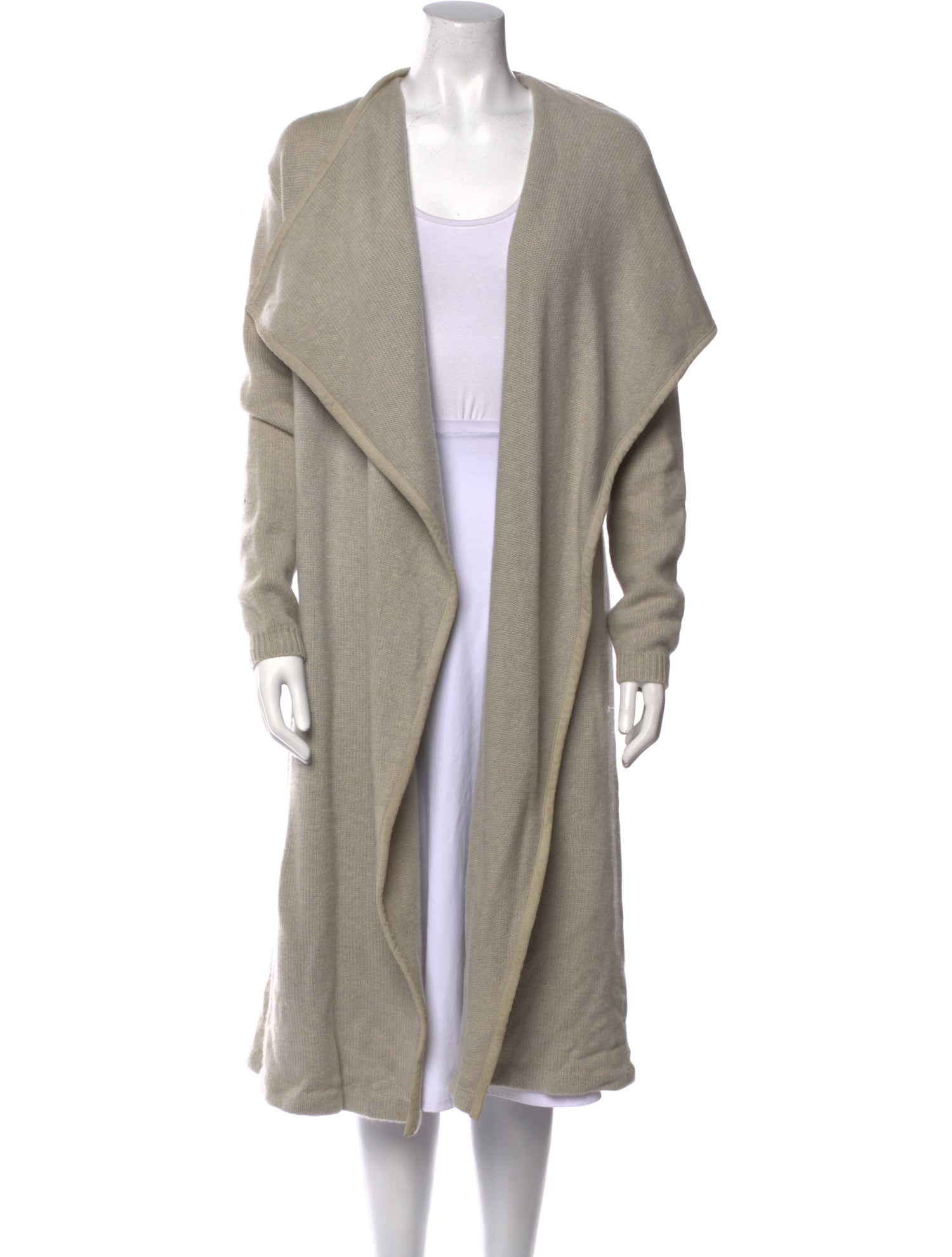 Ralph Lauren Black Label Cashmere Open Front Sweater