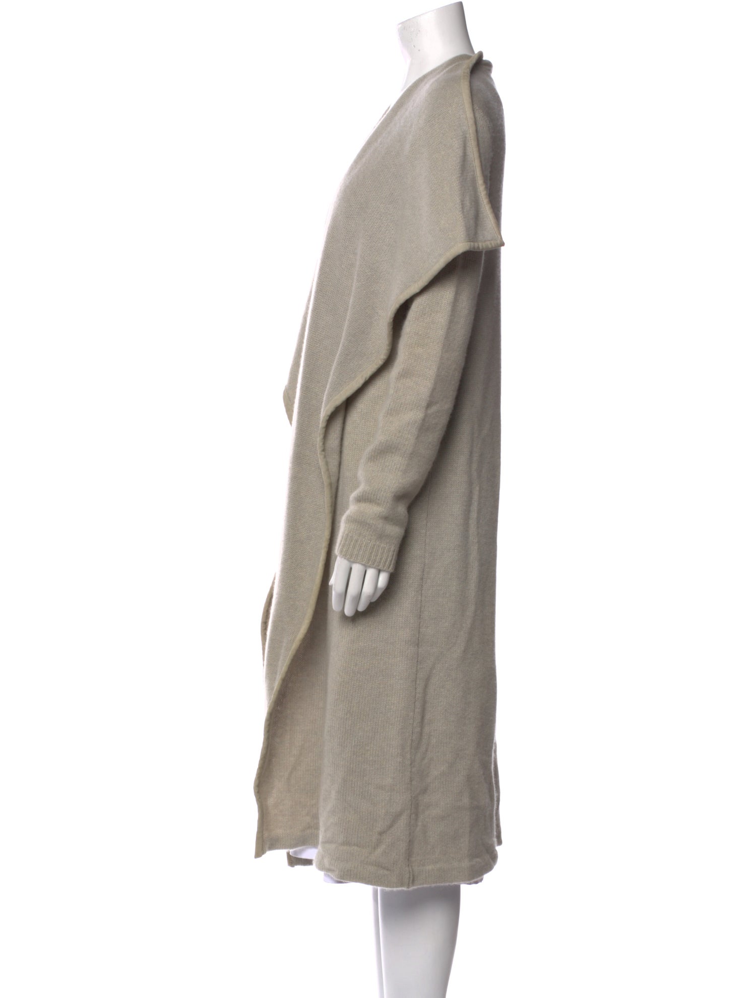 Ralph Lauren Black Label Cashmere Open Front Sweater