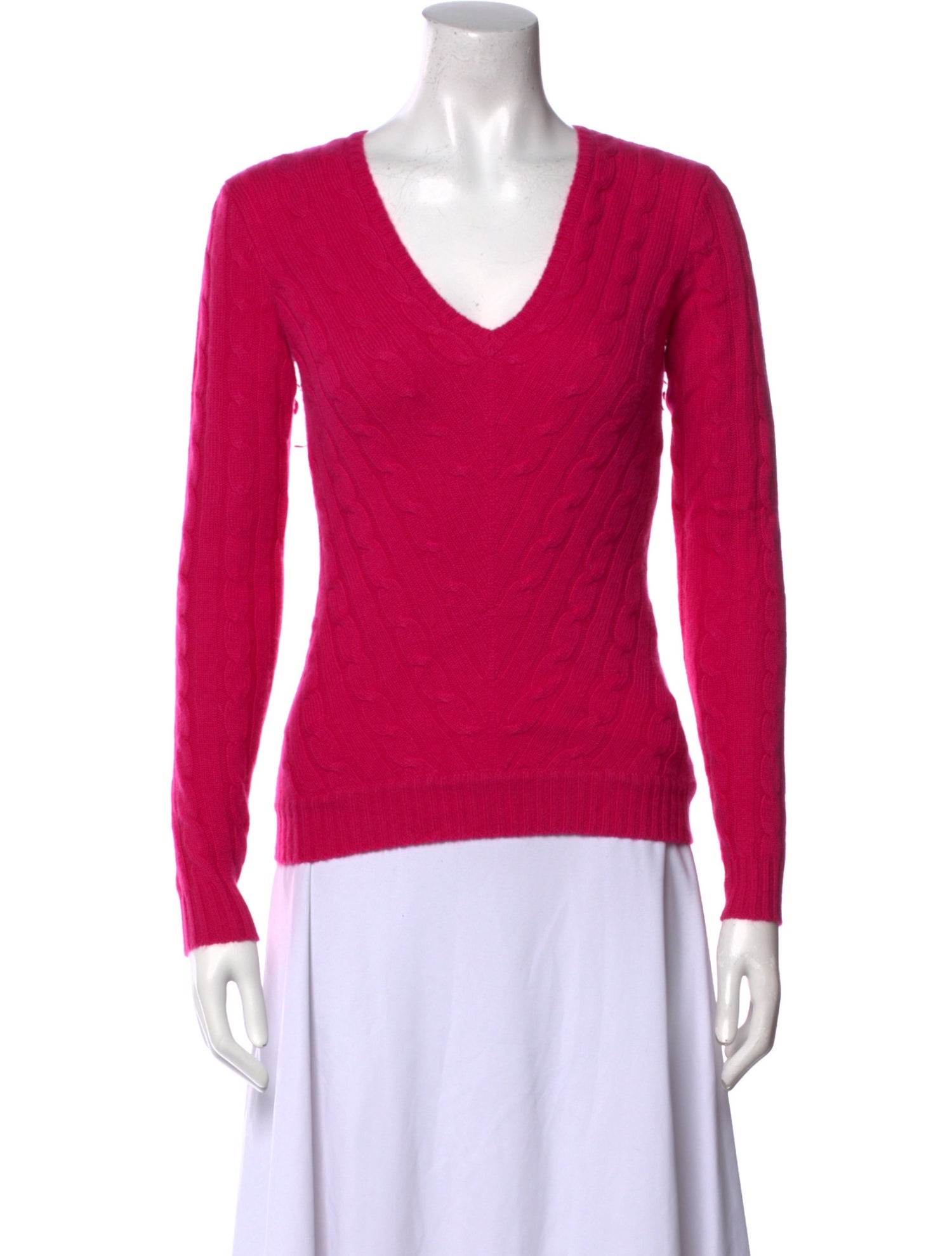 Ralph Lauren Black Label Cashmere V-Neck Sweater