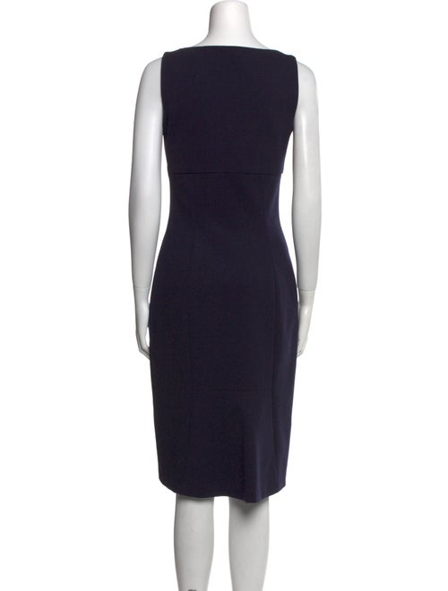 Ralph Lauren Black Label Wool Knee-Length Dress