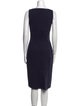 Ralph Lauren Black Label Wool Knee-Length Dress