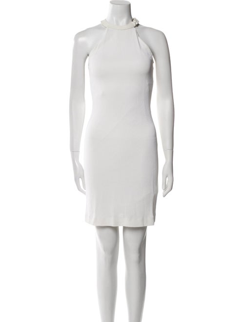 Ralph Lauren Black Label Halterneck Knee-Length Dress