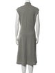 Ralph Lauren Black Label Cashmere Midi Length Dress
