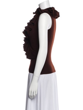 Ralph Lauren Black Label Cashmere V-Neck Top