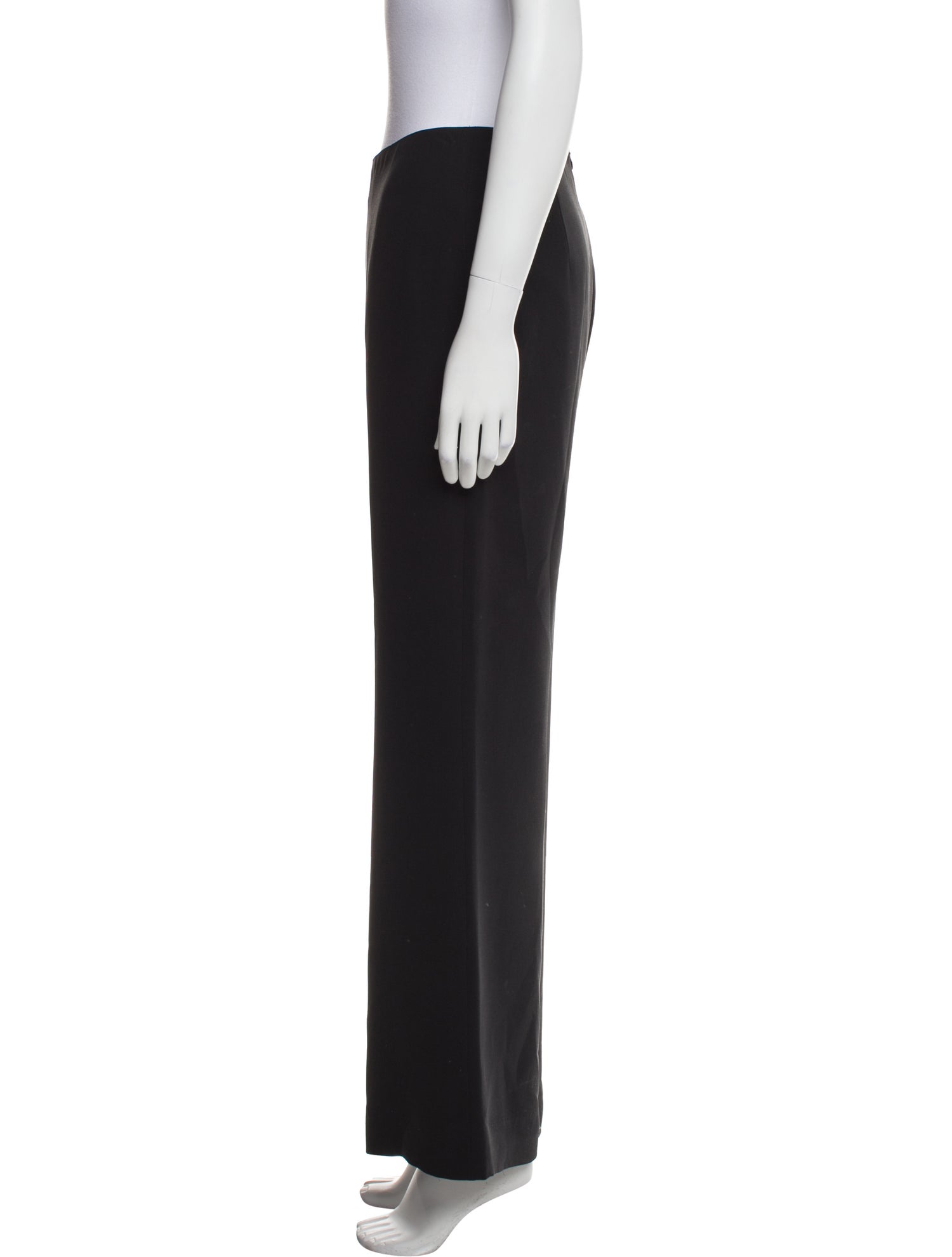 Ralph Lauren Black Label Silk Wide Leg Pants