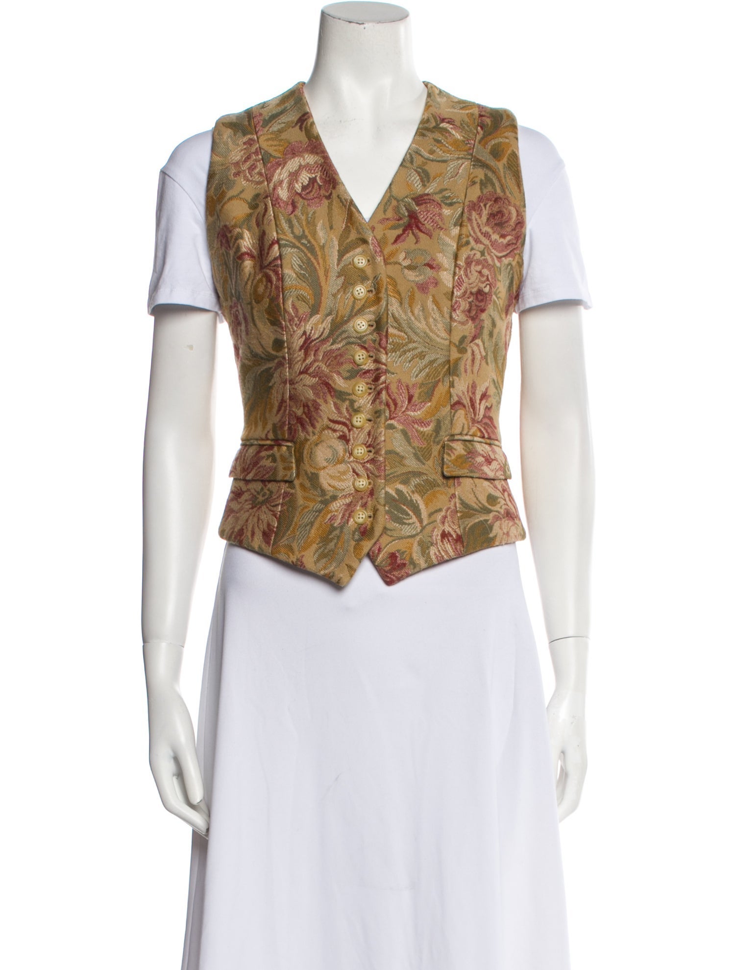 Ralph Lauren Black Label Printed Vest