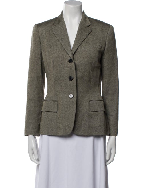 Ralph Lauren Black Label Wool Printed Blazer