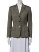 Ralph Lauren Black Label Wool Printed Blazer