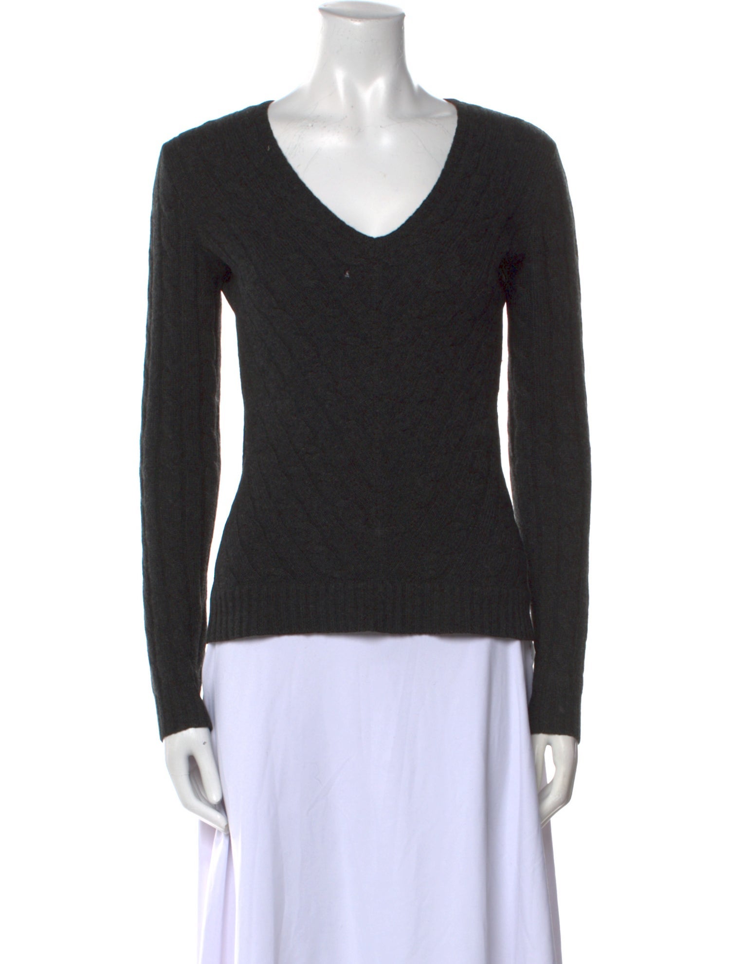 Ralph Lauren Black Label Cashmere V-Neck Sweater