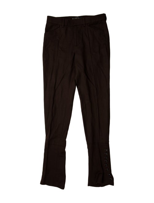 Ralph Lauren Black Label Wool Straight Leg Pants