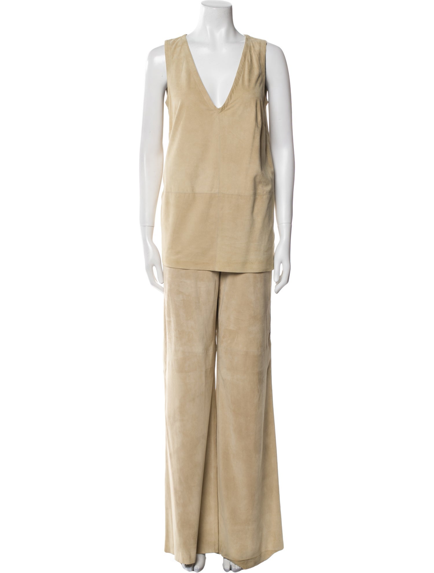 Ralph Lauren Black Label Lambskin Pant Set