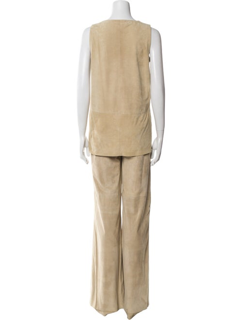 Ralph Lauren Black Label Lambskin Pant Set