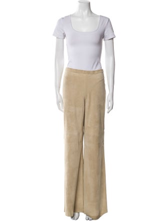 Ralph Lauren Black Label Lambskin Pant Set